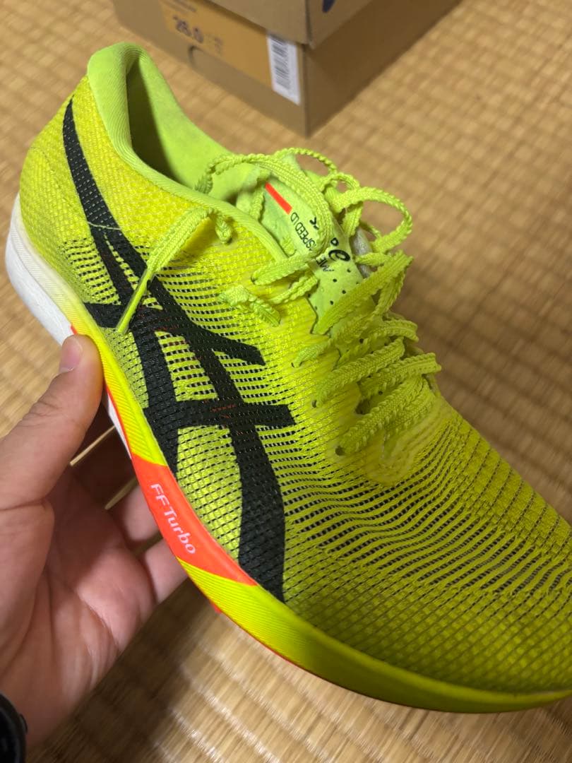 スパイク・シューズ asics speed LD2 25.5cm