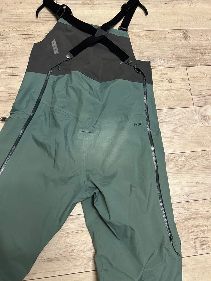 patagonia スノーボードウェア M グレー/グリーン