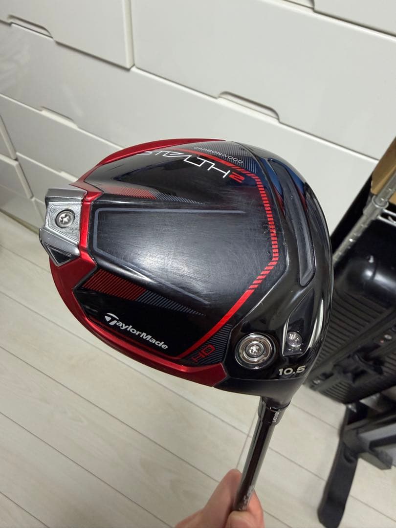 ステルス2 ドライバー　10.5度　ベンタスTRブラック　6X