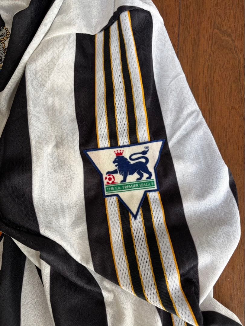 ニューカッスル 1997-1999 adidas No.9 シアラー 長袖