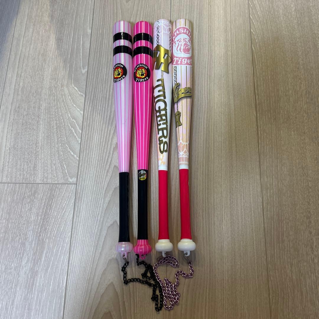 阪神タイガース ユニフォーム ピンクSサイズ＆カチューシャタオル＆メガホン2本