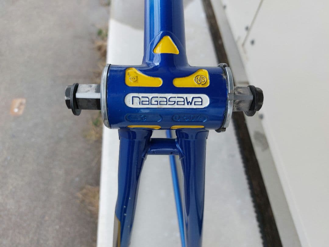 Nagasawa 競輪ピストフレーム njs刻印入り