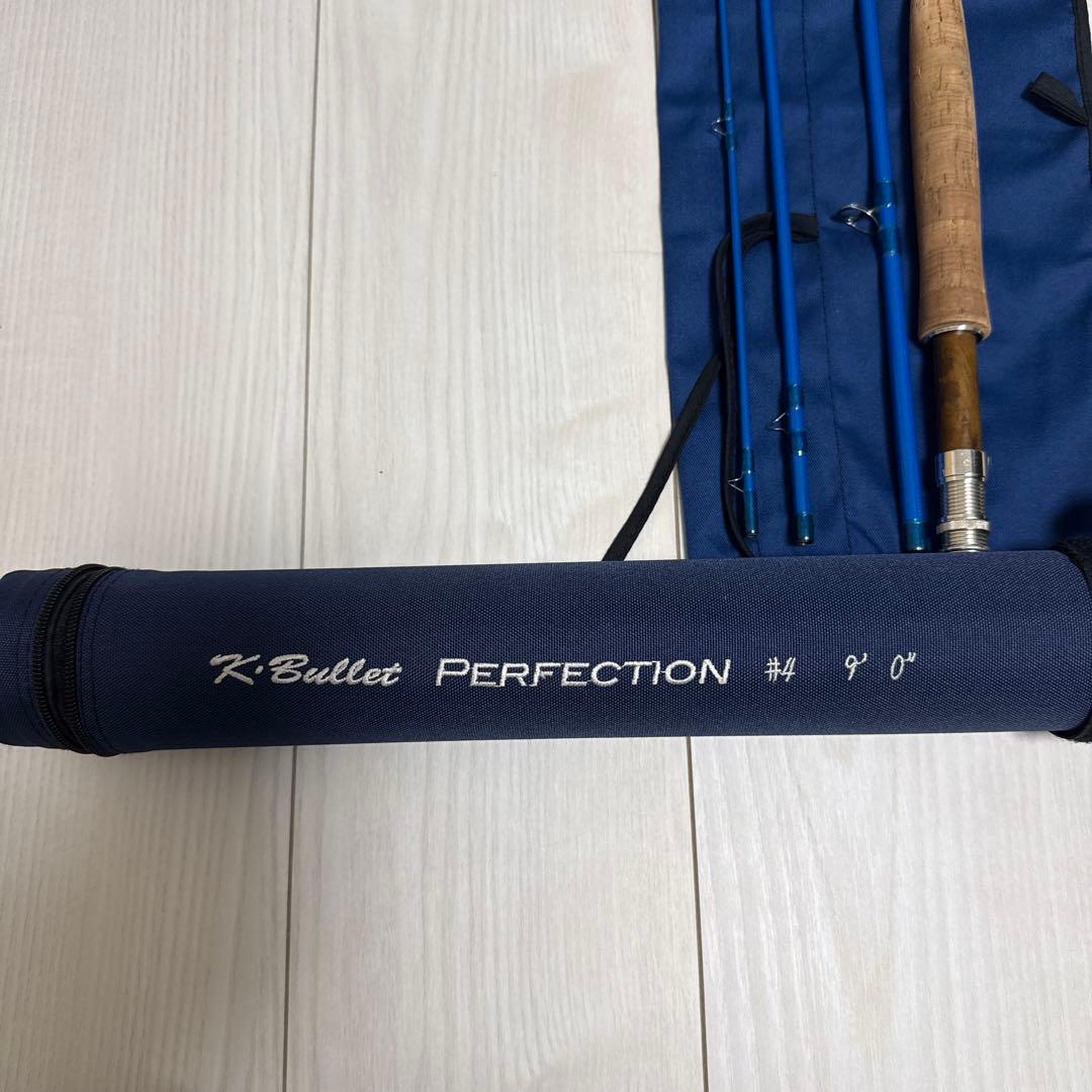 K-Bullet PERFECTION #4 9' 0\" フライロッド
