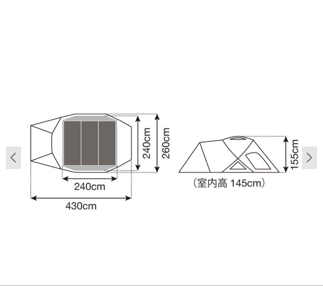 スノーピーク３点ランドブリーズ pro3 HDヘキサエヴォ proインナーマット