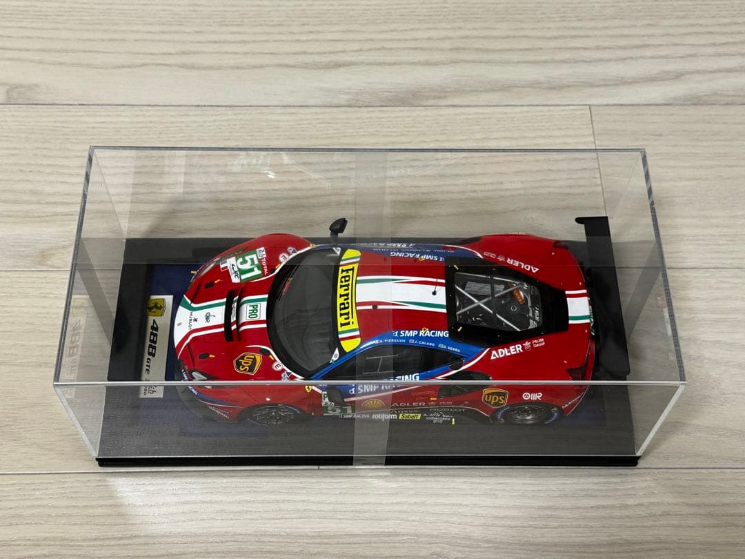 ルックスマート 1/18 フェラーリ 488 GTE FERRARI モデルカー