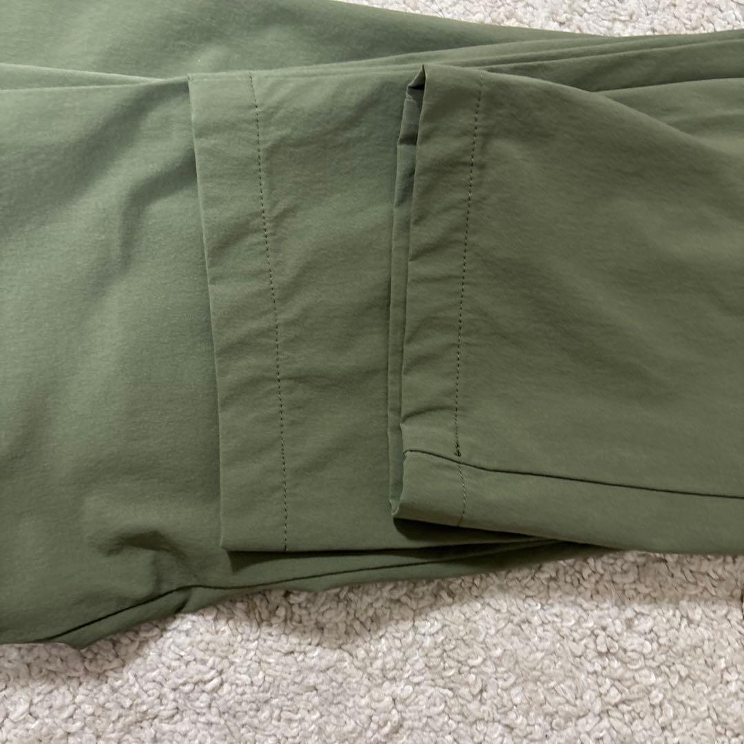 【美品】23GOLF レディースパンツ オリーブ　カーキW67 春夏