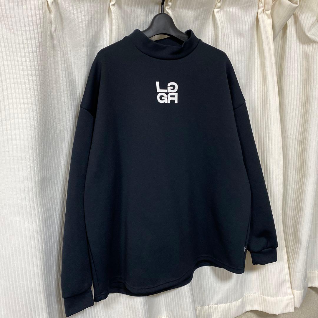 Local GOLF × RUFFLOG ローカルゴルフモックネック ブラックM