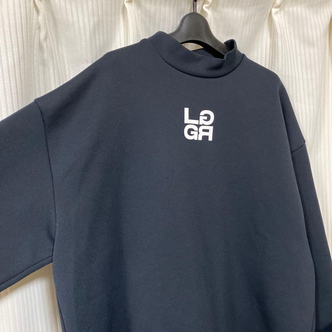 Local GOLF × RUFFLOG ローカルゴルフモックネック ブラックM