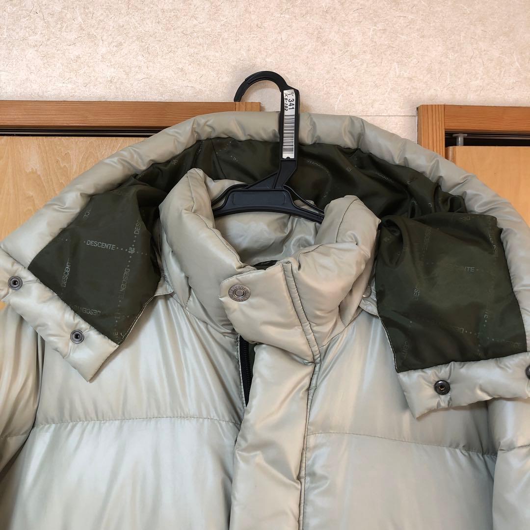 デサント✨️DESCENTE ダウンコート ベンチコート ロング 肩ロゴ 防寒