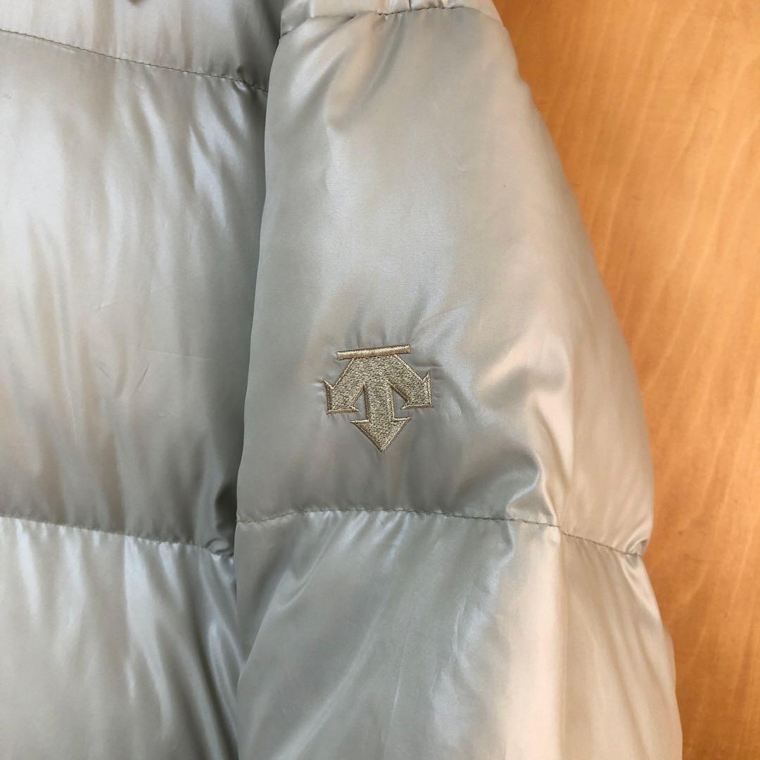 デサント✨️DESCENTE ダウンコート ベンチコート ロング 肩ロゴ 防寒