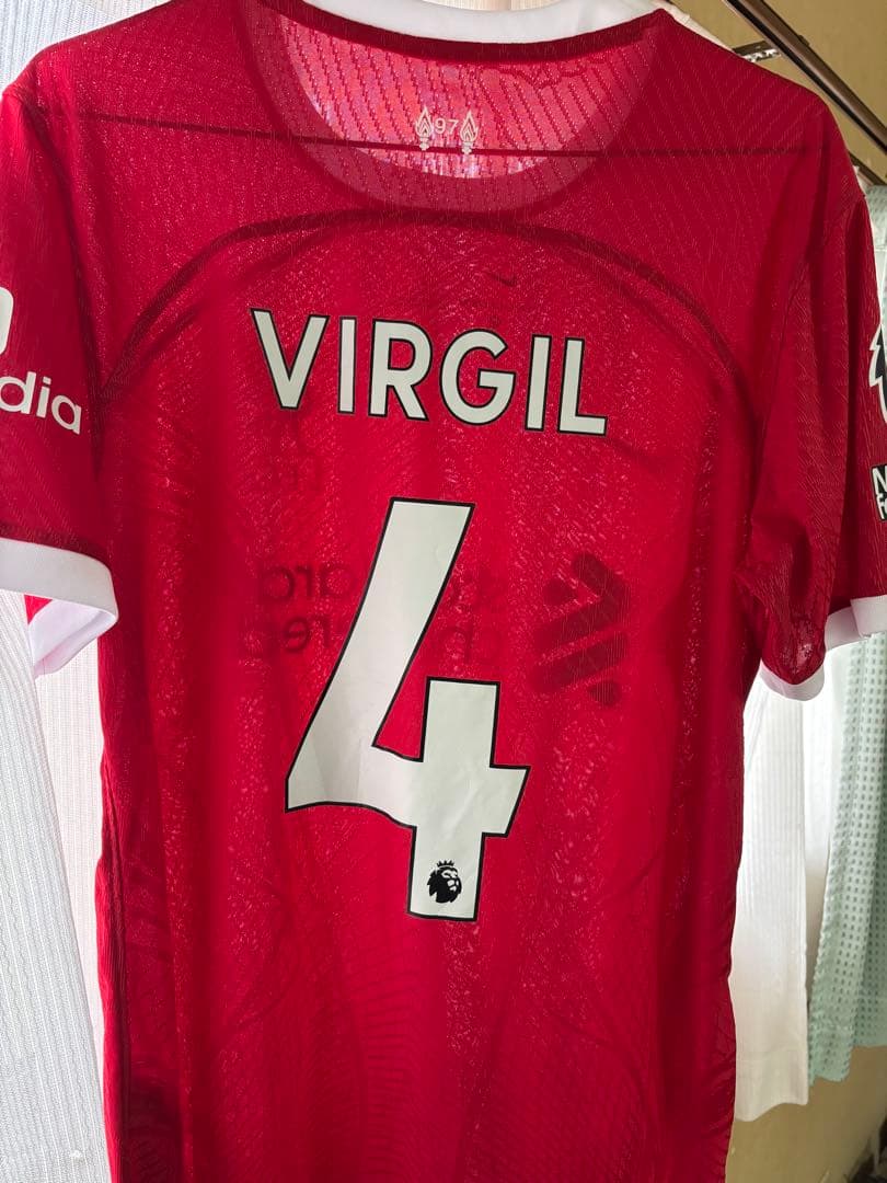 美品　リバプール 2024-2025 Nike Virgil 4 レプリカ版