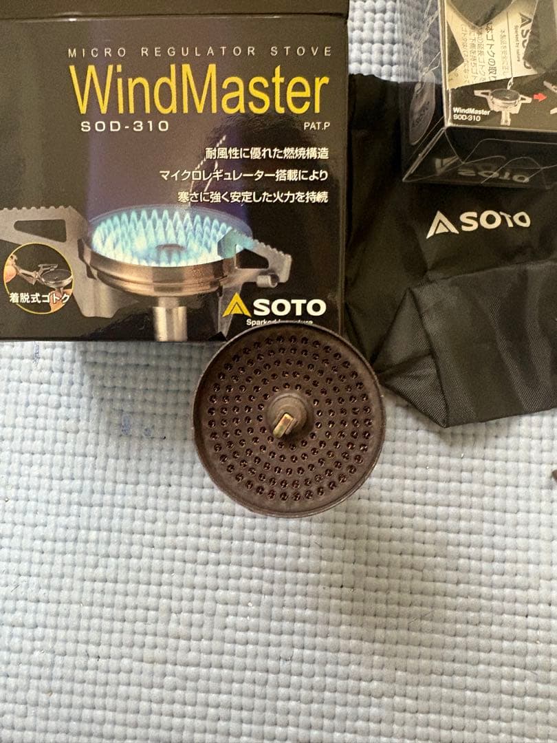 SOTO SOD-310 バーナー SOD-460 4本ゴトク付き