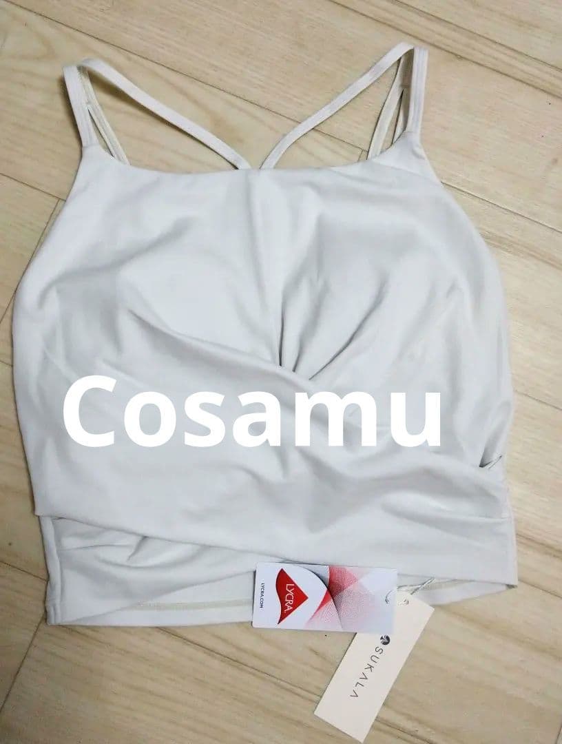 最終【SUKALA】 ショートクロスキャミソール　Ｍサイズ 新品未使用