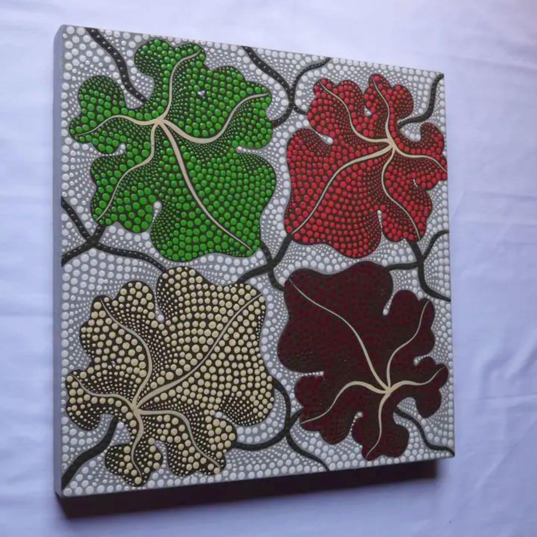 ドットアートパネル壁掛けインテリア雑貨モダンアジアン北欧バリ絵画壁飾りレリーフ和