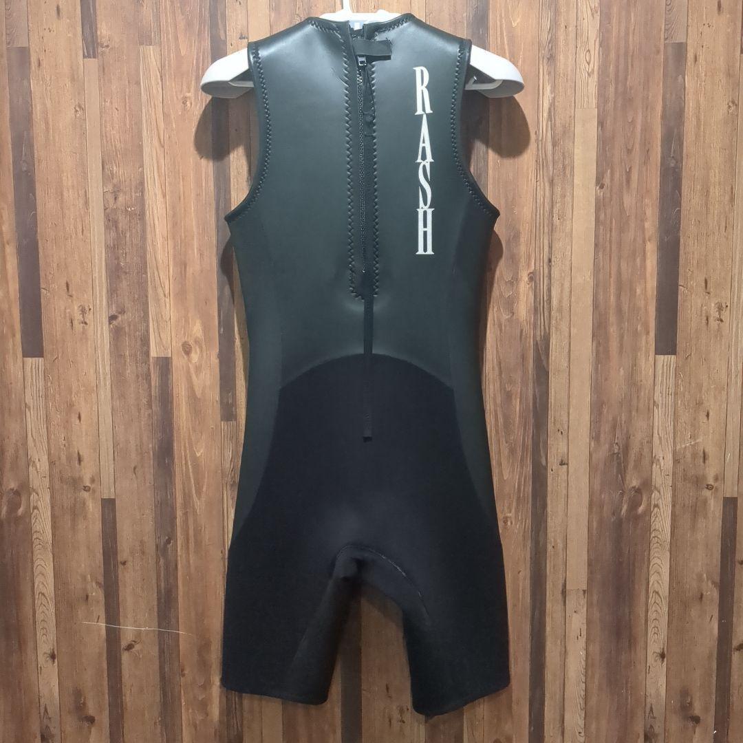 いーちゃん✨RASH ショートジョン　ウェットスーツ　既製L