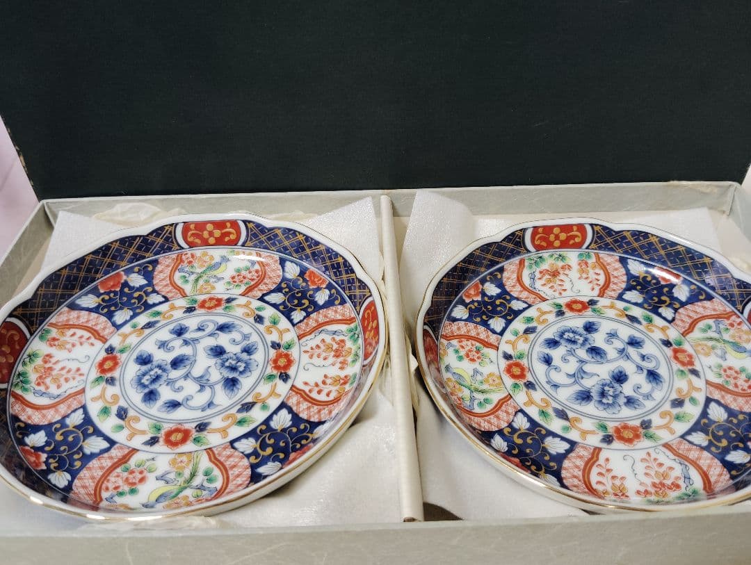 有田焼　極美品　第一陶器　染錦花鳥　取り皿　5枚
