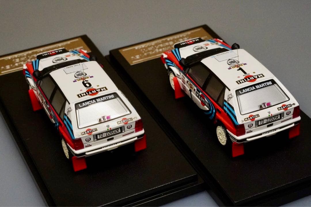 1/43 HPI ランチアデルタ16V サファリ仕様 2台セット