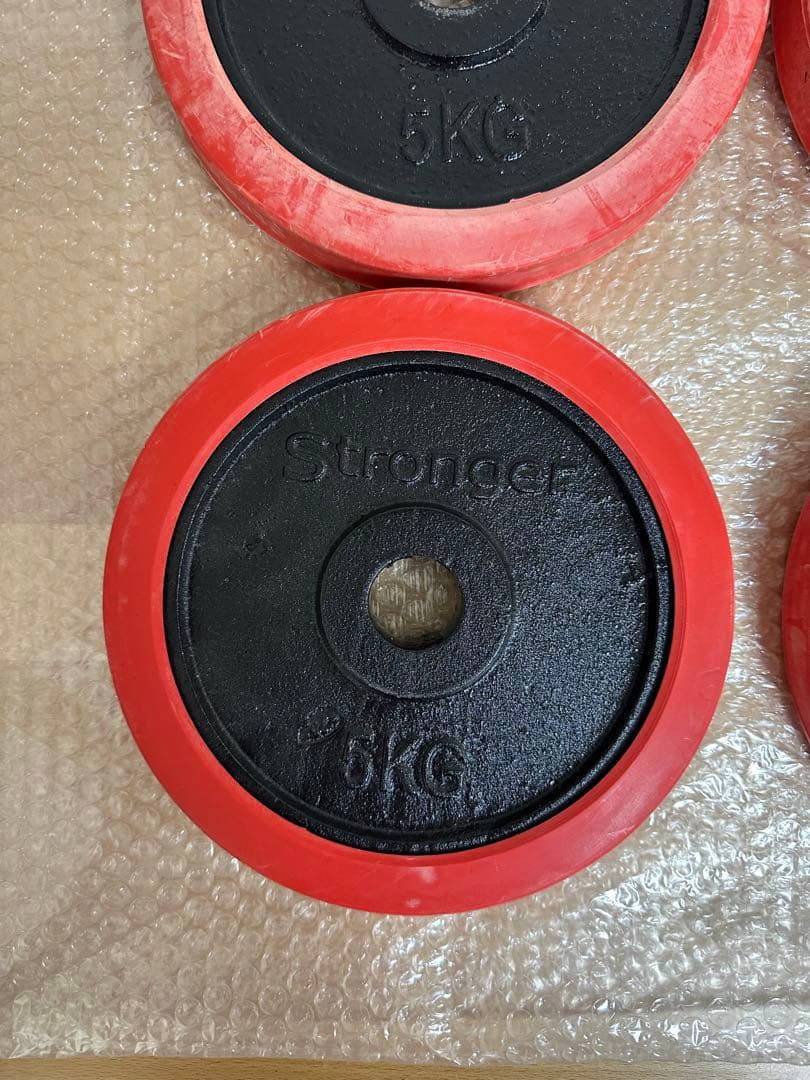早い者勝ち stronger ストロンガー　ダンベル 5kg 4枚セット