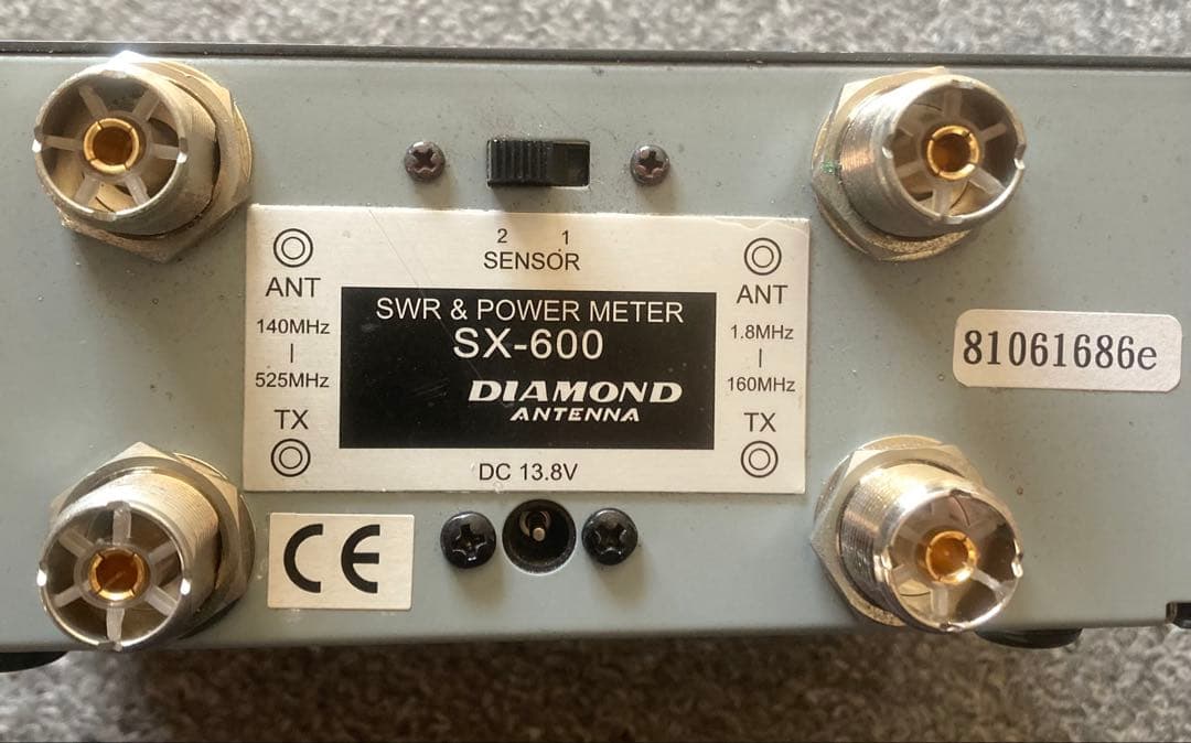 ジャンク品 Diamond SX-600 SWR & Power Meter