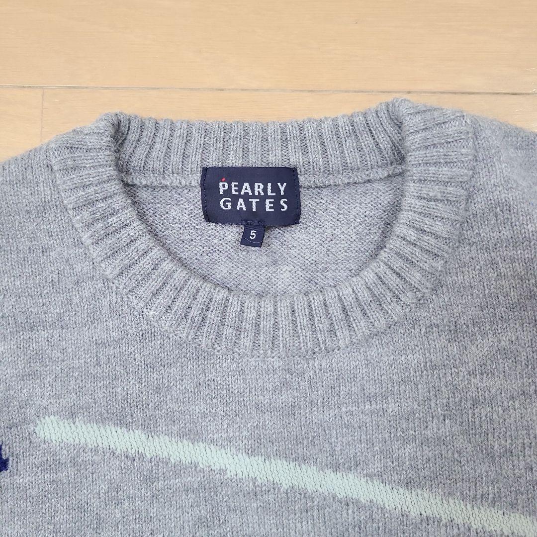 PEARLY GATES グレー セーター 5