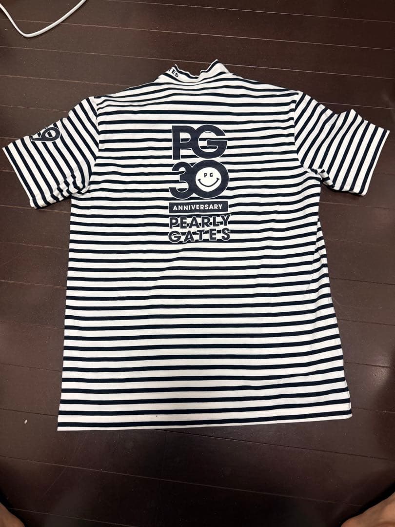 PEARLY GATES ストライプシャツ サイズ6 美品