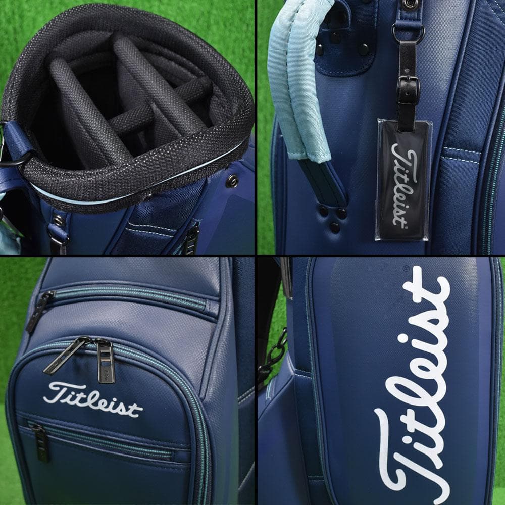 Titleist/タイトリスト ゴルフ キャディバッグ９型【ネイビー】新品！