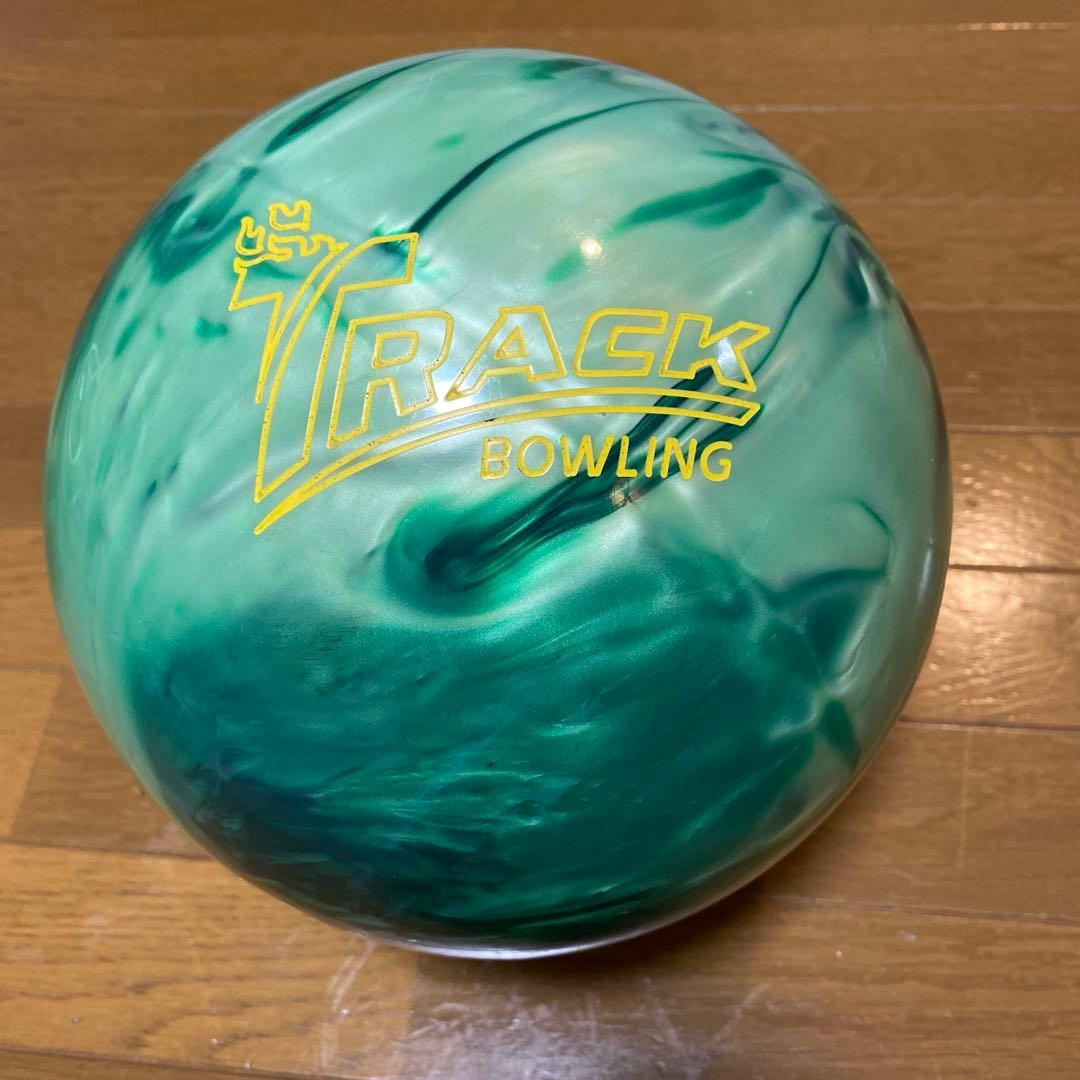 paragon Track Bowling 15ポンド ボール 緑