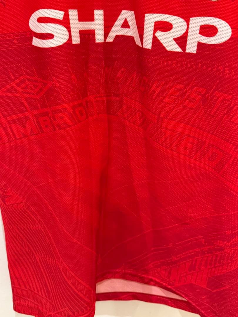 マンチェスターユナイテッド　94-96年　ユニフォーム　umbro 90s