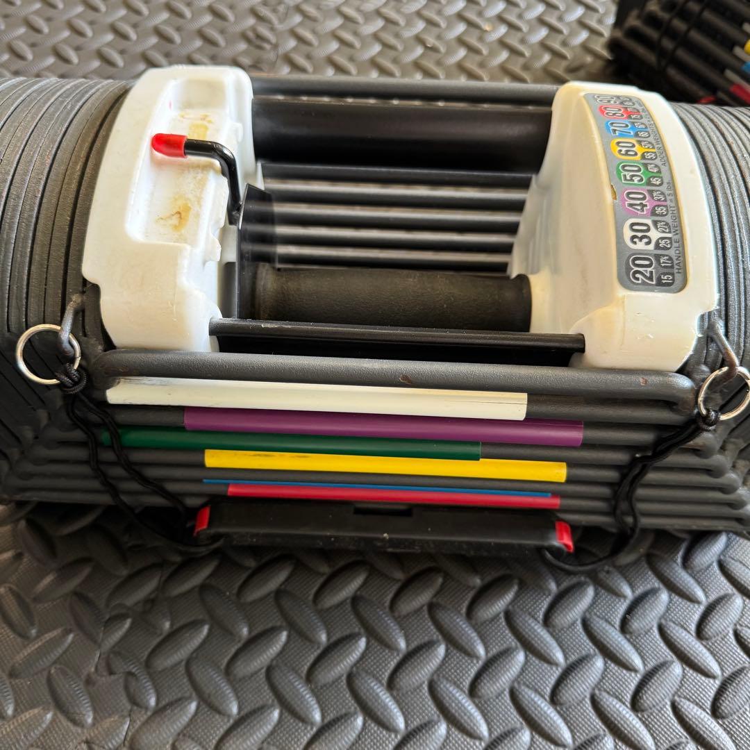 ブロックダンベル約41Kg×2セット/可変式ダンベル