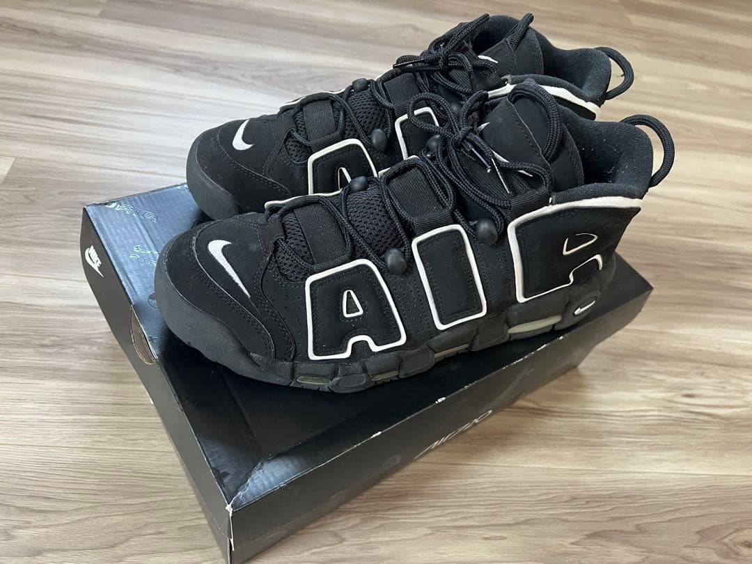 Nike Air More Uptempo ブラック シューズ