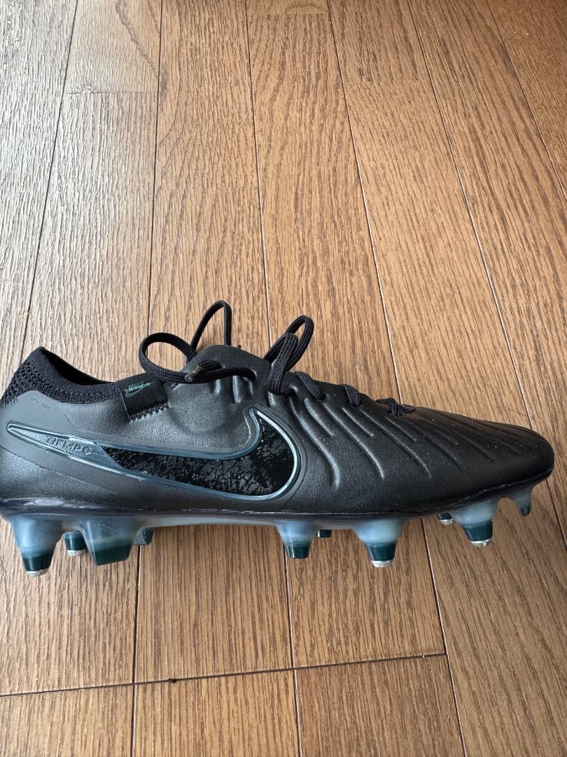 NIKE/ティエンポ 26cm 黒 サッカースパイク <新品未使用>