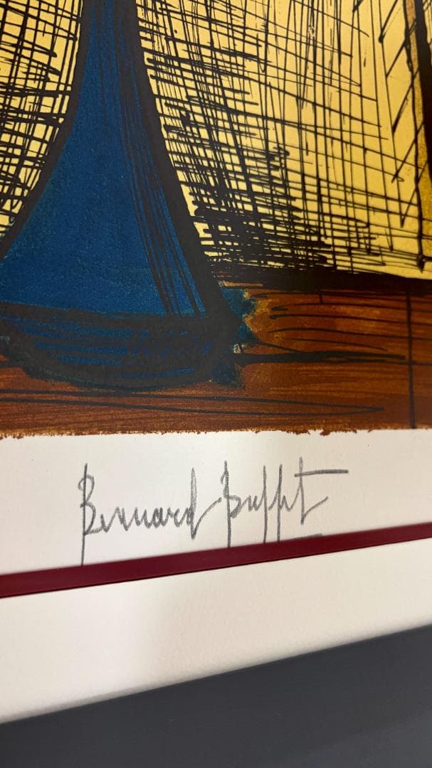 ベルナールビュッフェ リトグラフ 121/150 Bernard Buffet