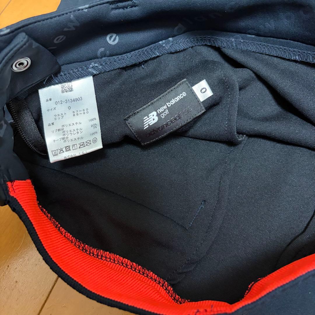 new balance ネイビー ロゴスカート サイズ0 ゴルフ