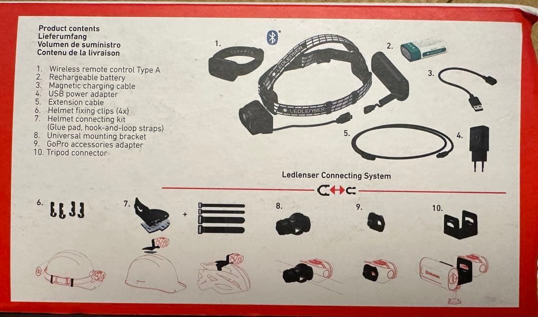 【新品未使用】LEDLENSER H19R SIGNATURE 4000lm
