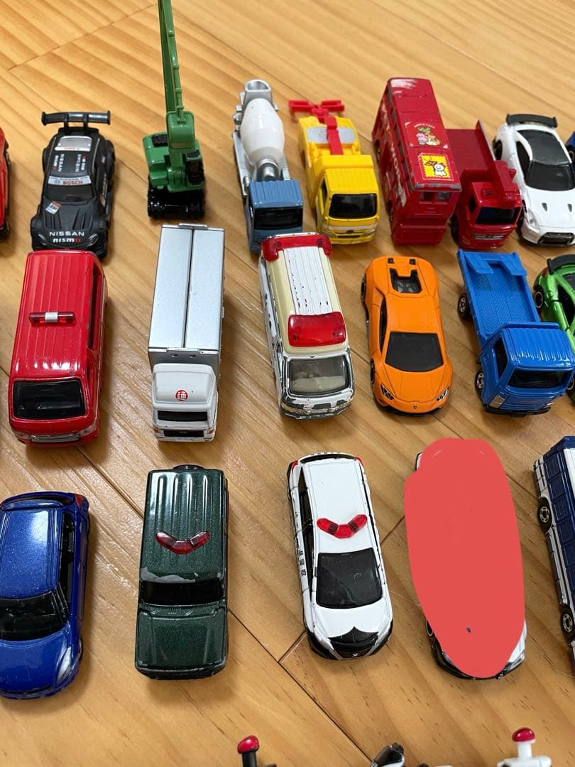 ミニカーセット 約40台 パトカー・消防車含む　トミカ