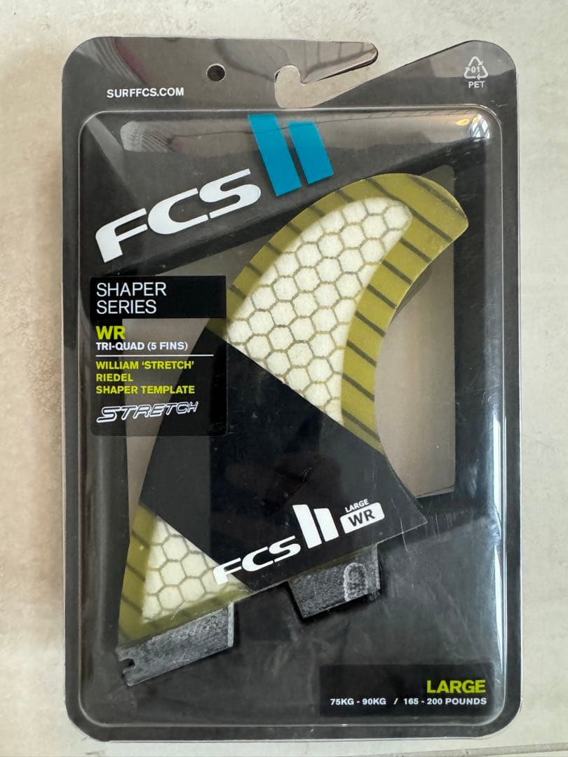 FCS2 WR Stretch 5FIN Tri&Quad﻿ SF4 5フィン