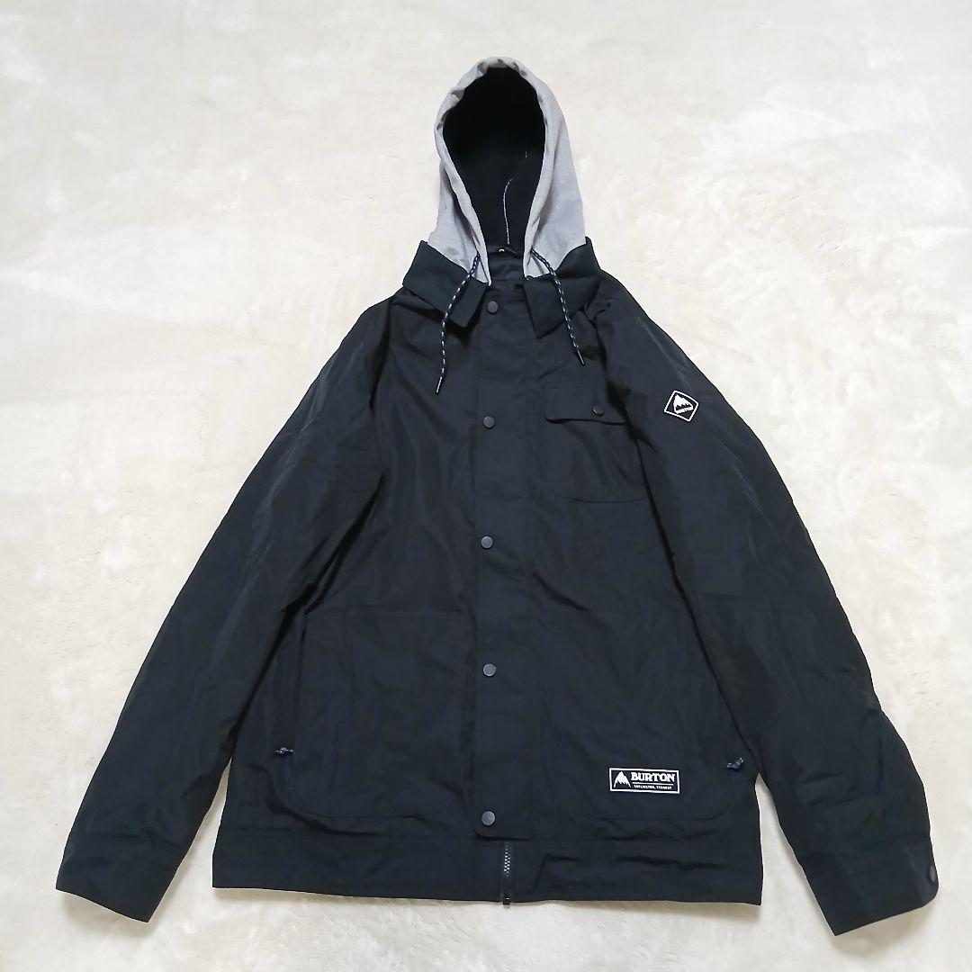 【極美品】BURTON サーモライト フードライナースノボジャケット ラバーロゴ