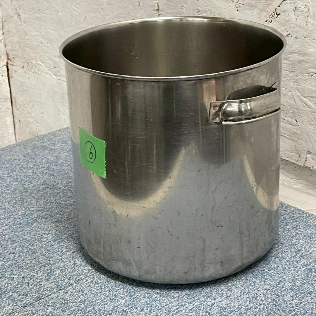 【厨房機器】 ステンレス製 28cm 寸胴鍋 厨房 厨房機器 ⑥ A1524