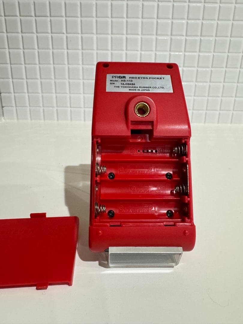 【美品】PRGR RED EYES POCKET HS-110 スピードテスター