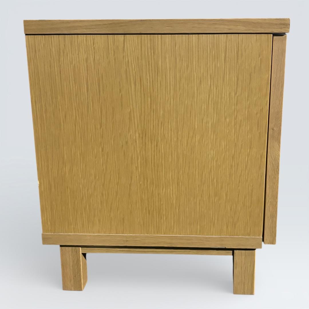 無印良品 オーク材 AVラック 幅110cm 天然木 テレビ台 収納 モダン