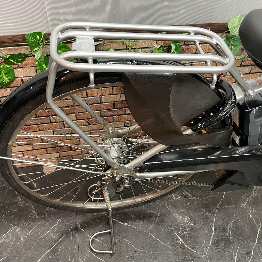 【44】電動自転車 YAMAHA PAS With シルバー 26インチ