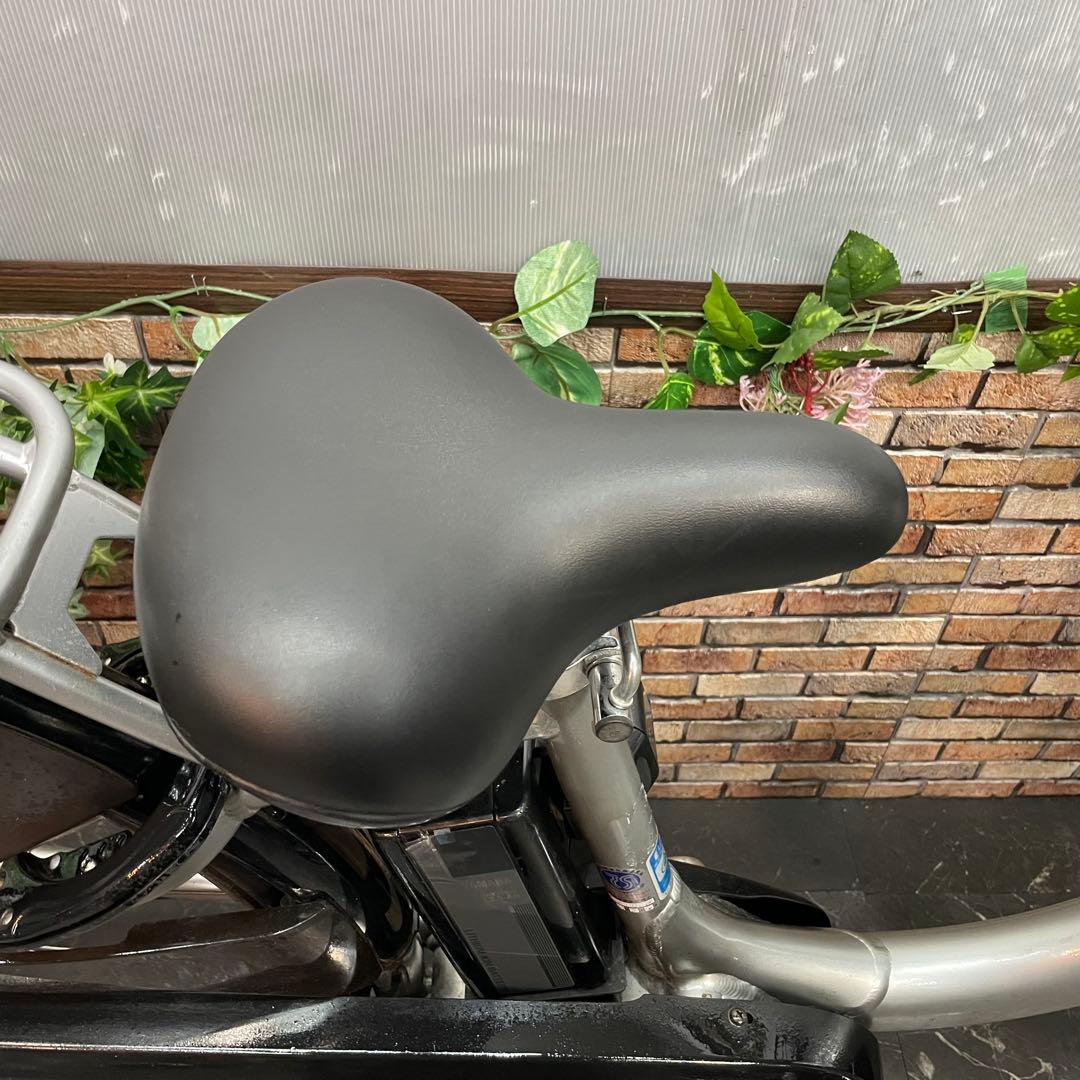 【44】電動自転車 YAMAHA PAS With シルバー 26インチ