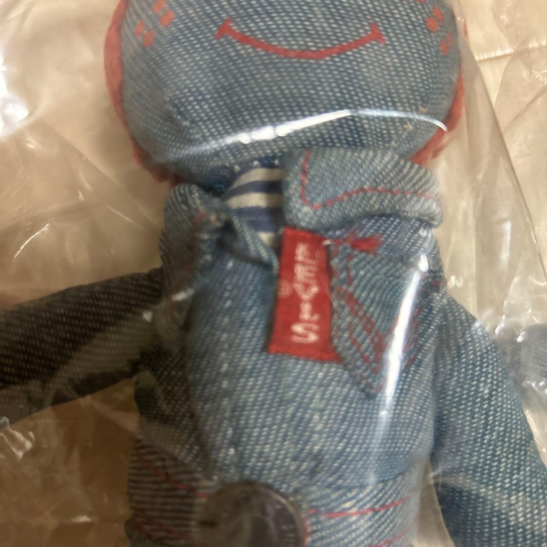 デニム風ぬいぐるみ2体セット
