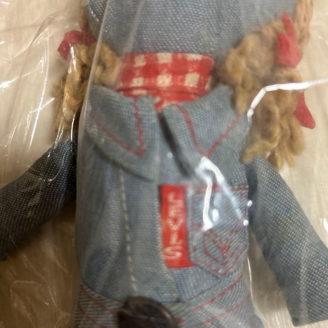 デニム風ぬいぐるみ2体セット