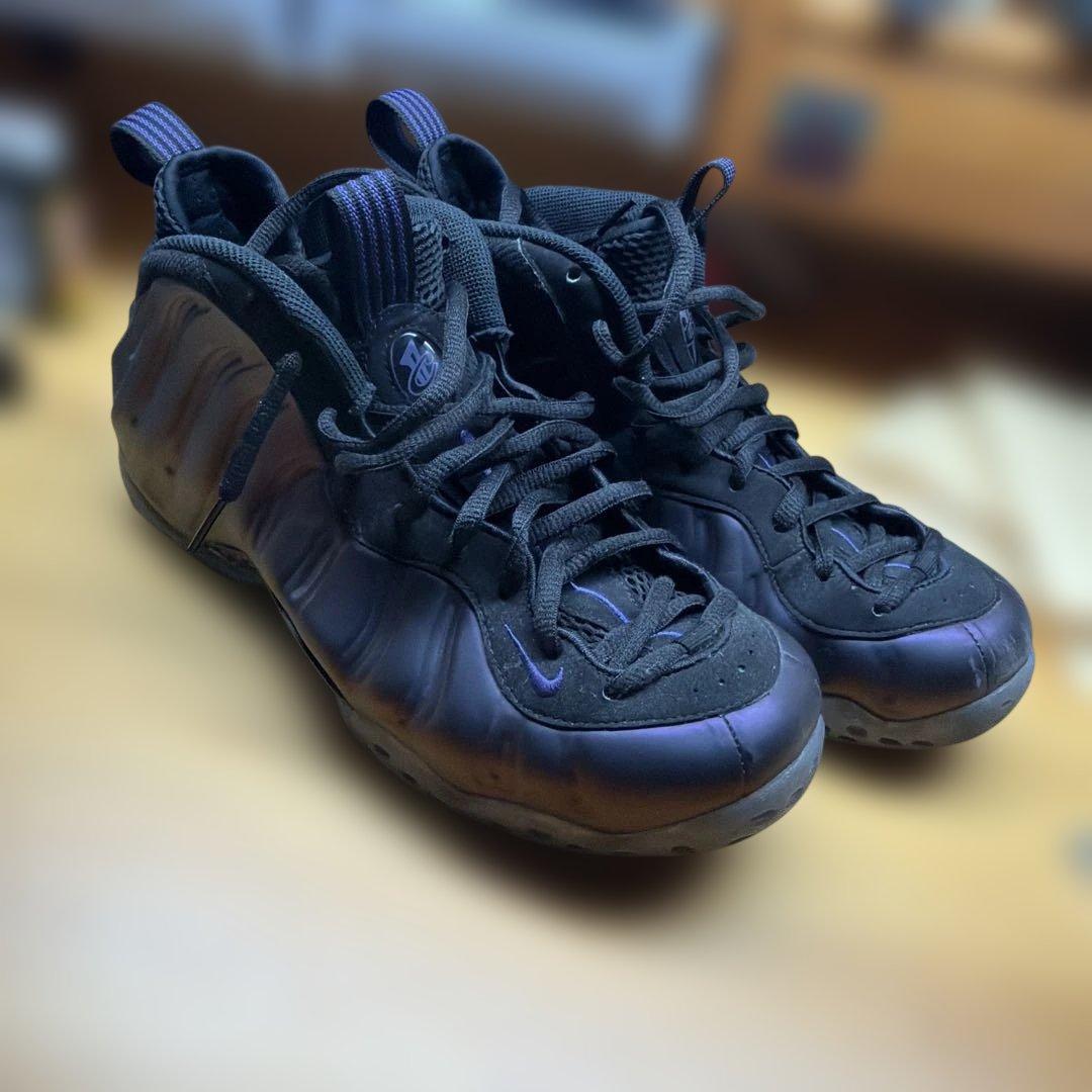 シューズ(男性用) NIKE AIR FOAMPOSITE ONE \"Eggplant\"