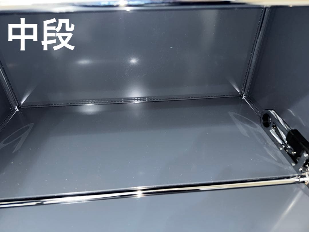 【最終価格】USMハラー キャビネット 3段ドロップダウンドア　アントラサイト