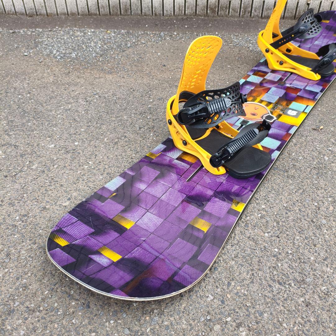 バートン プロセスx 155cm FLUX PR Sサイズ イエロー セット