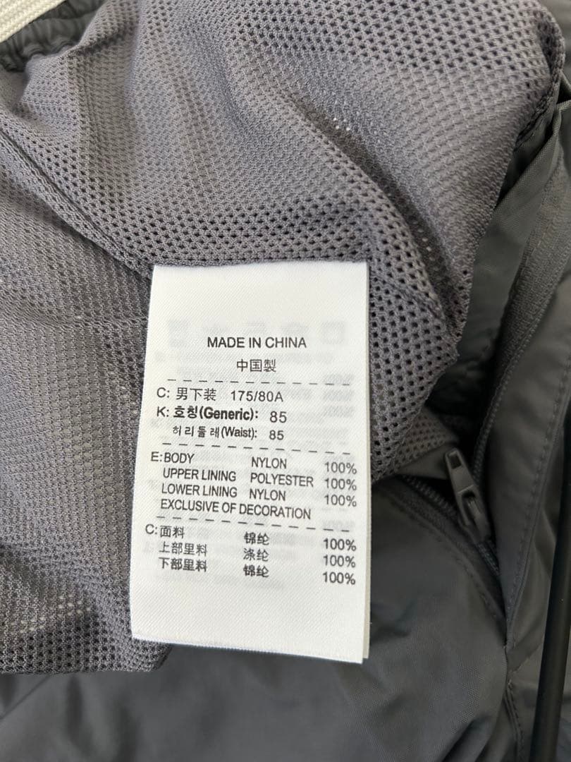 Nike Golf メンズ レインウェア グレー　ナイキ　ゴルフ