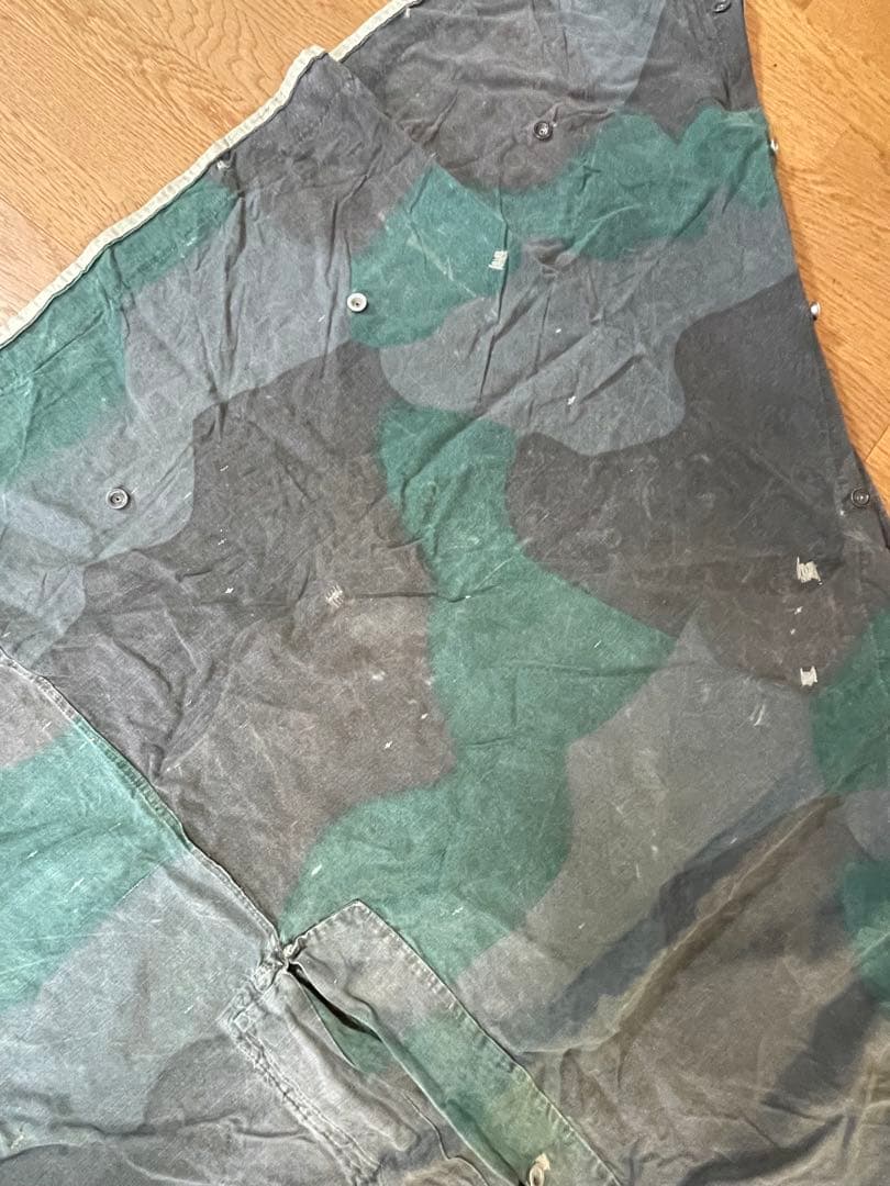 スウェーデン軍幕 used 4枚セット