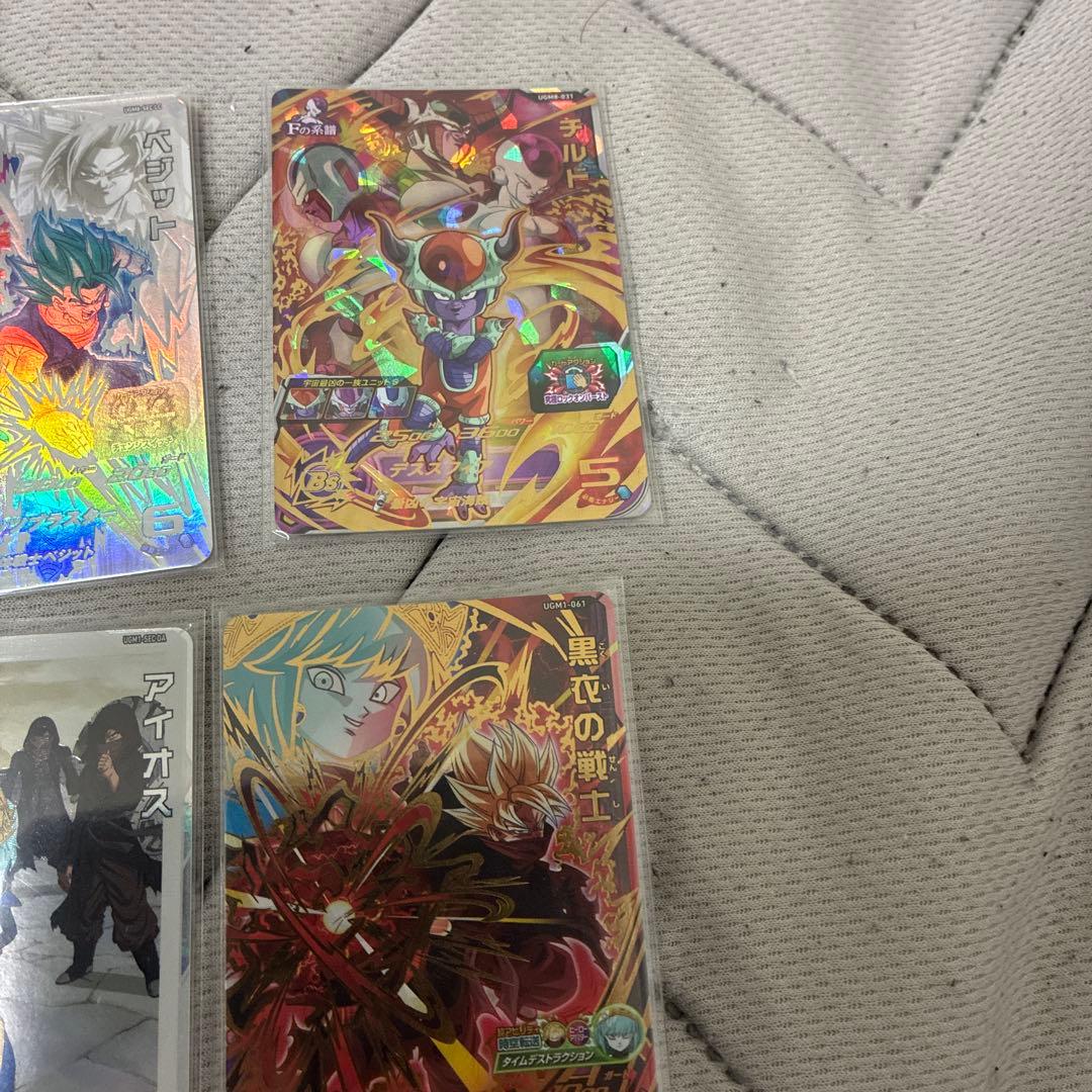 ドラゴンボールヒーローズ シークレット　引退セット　ベジット　アイオス